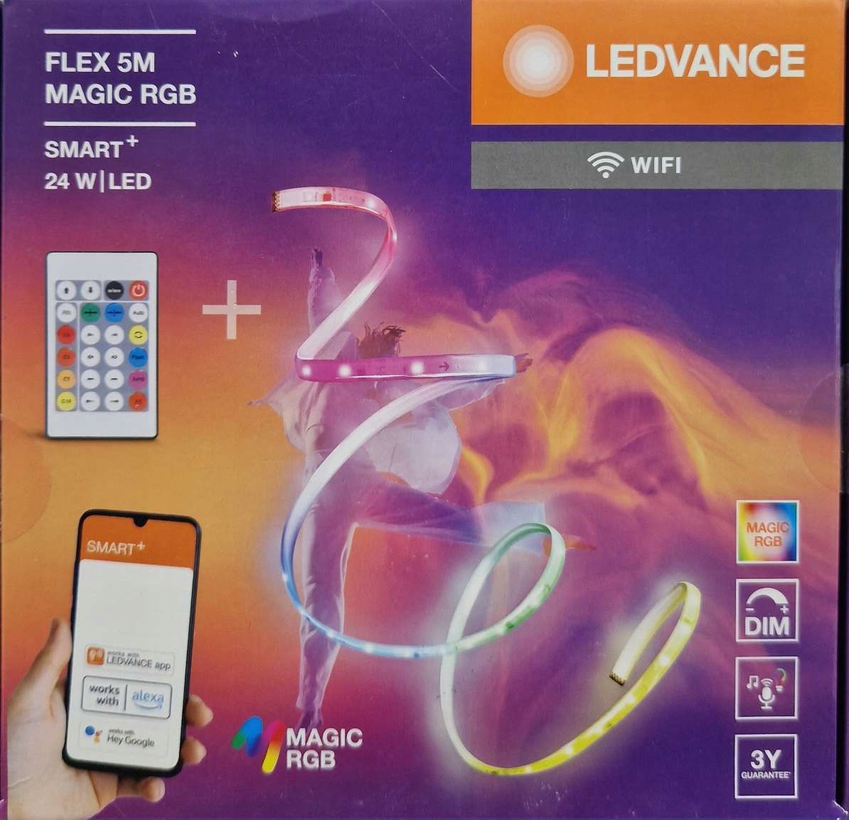 Páska Ledvance Smart+ Led Flex 3M, bílá, 22 W, 500 lm