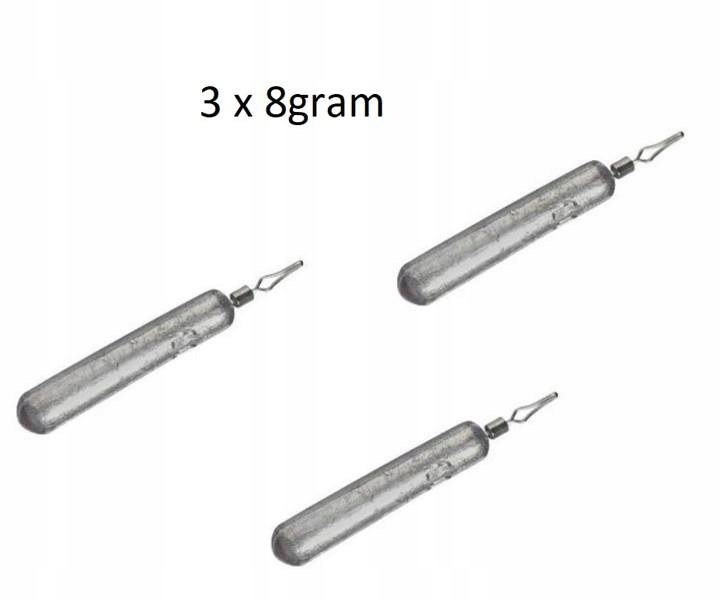 

Ciężarek Pałeczka Drop Shot 8 Gram OP.3SZT Konger