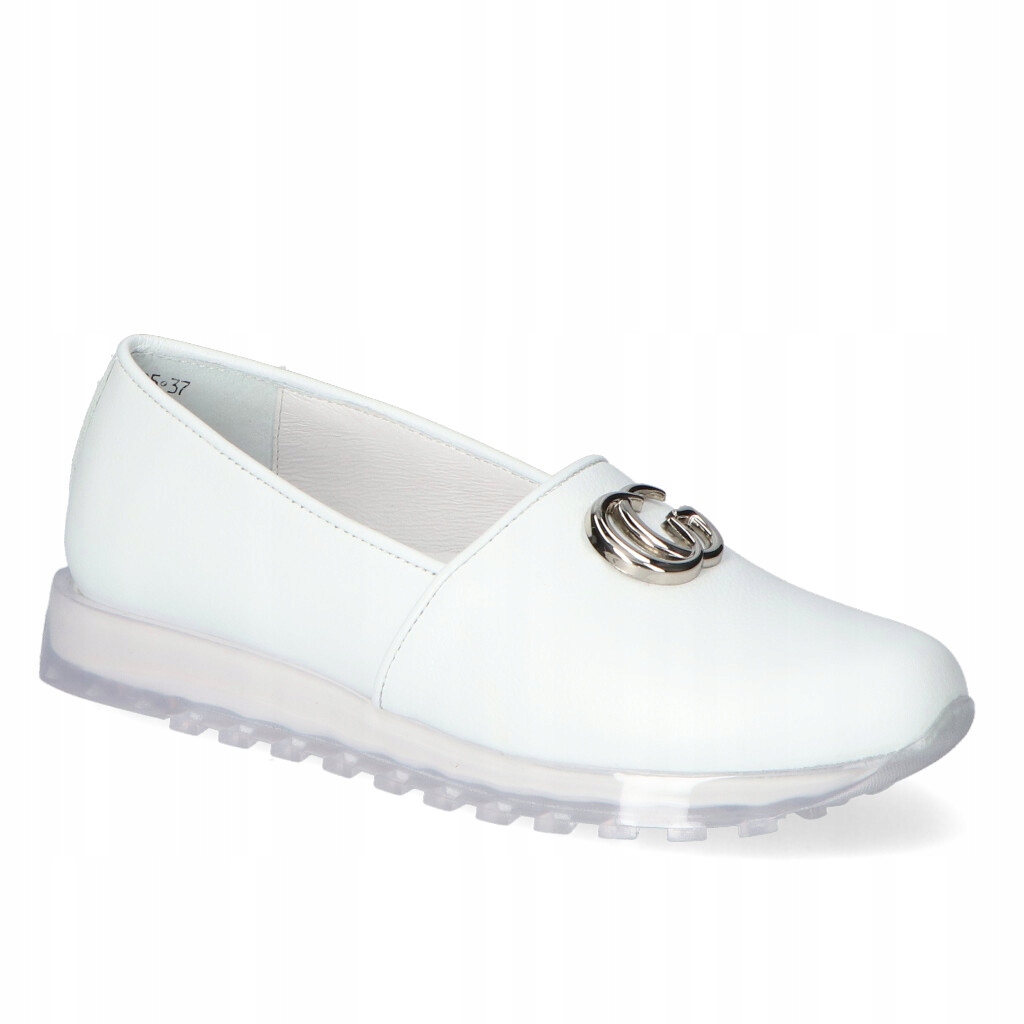 Polobotky Karino 3805/010-P Bílé lico 38