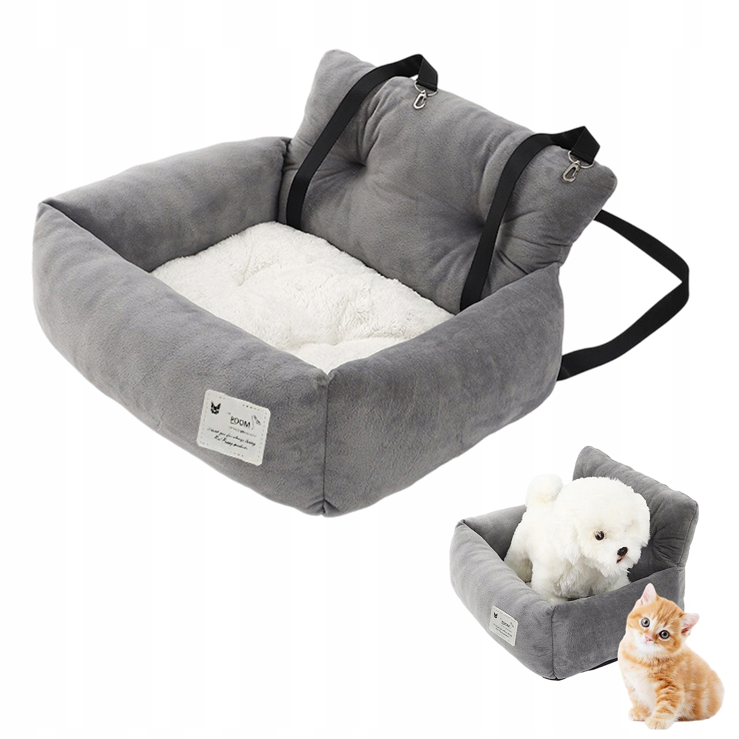 Přepravka pro psa s přenosným držadlem, pohodlná na cesty, lehká a praktická