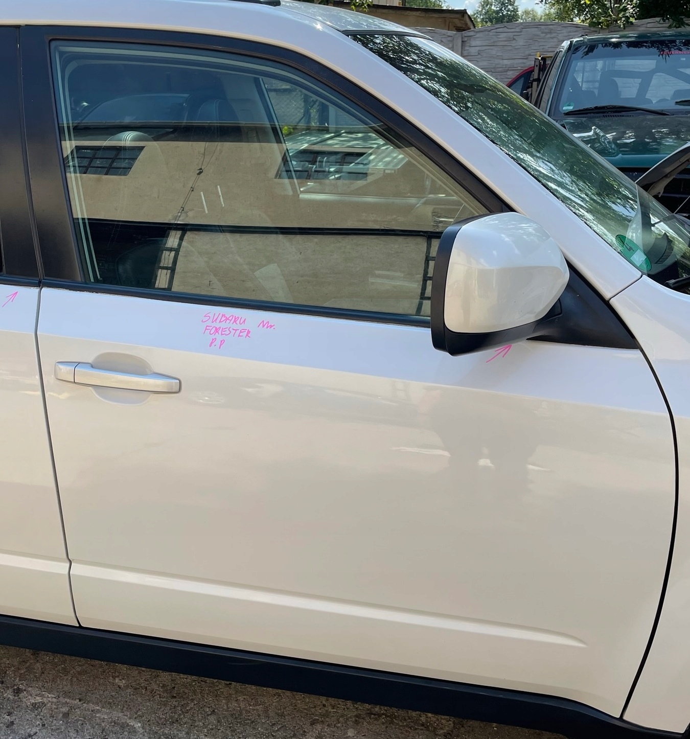 SUBARU FORESTER III 11R door right front 37J