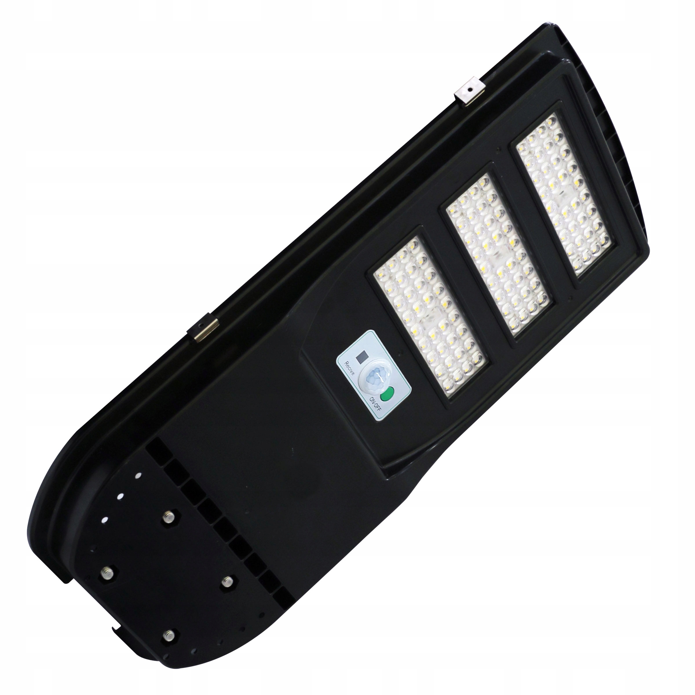 Solární Led pouliční lampa StreetRay Eco 13W 2000lm IP65 s pohybovým senzorem
