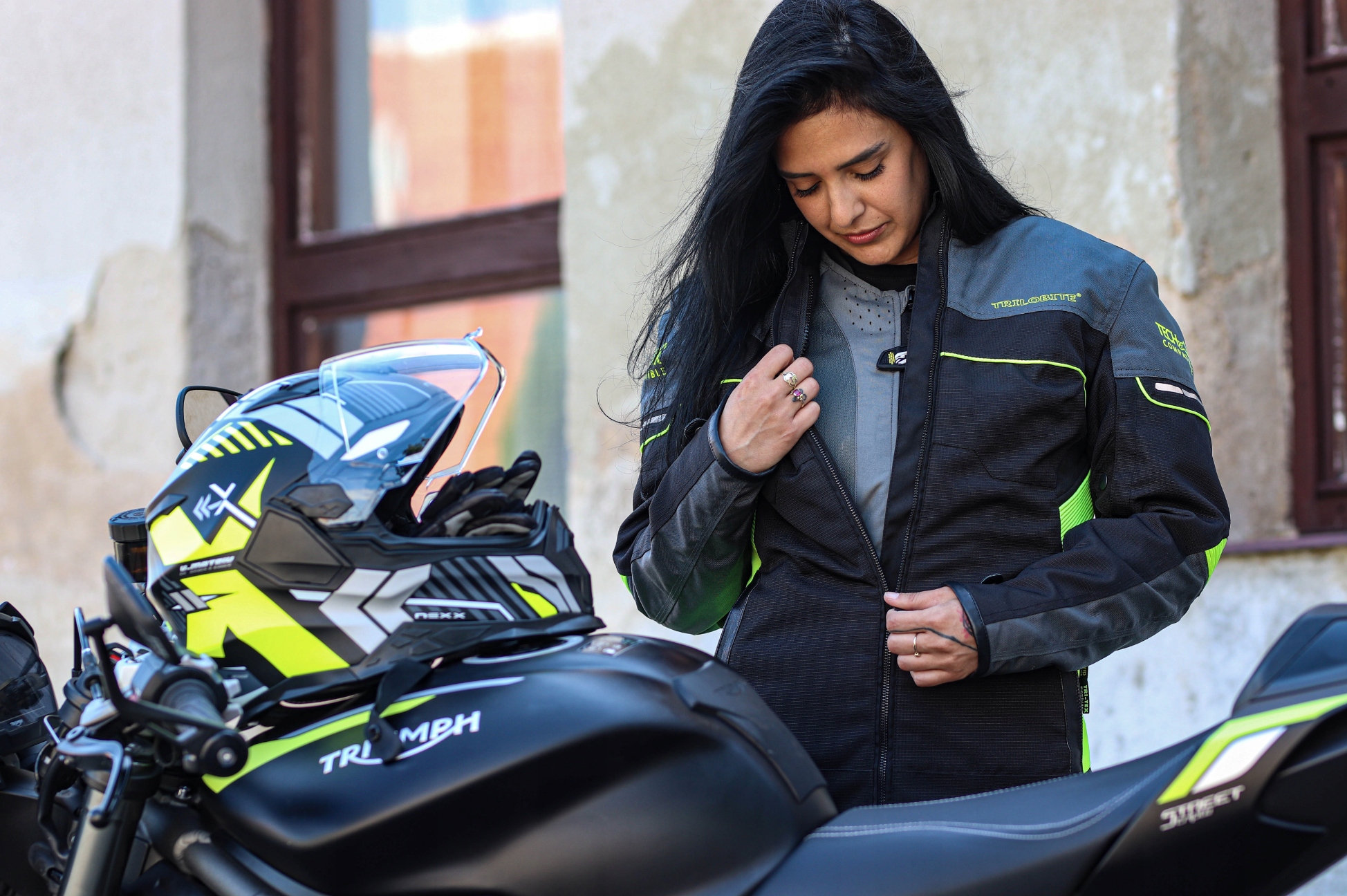 Damska Kurtka TECH-AIR TRILOBITE ALL RIDE | XL Model ALL RIDE Camo Lady