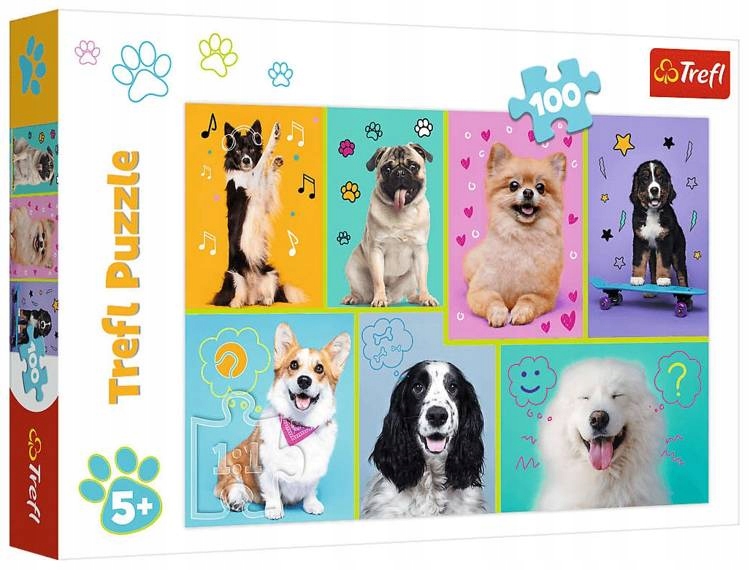 

Trefl Puzzle 100 Elementów W Świecie Piesków 16421