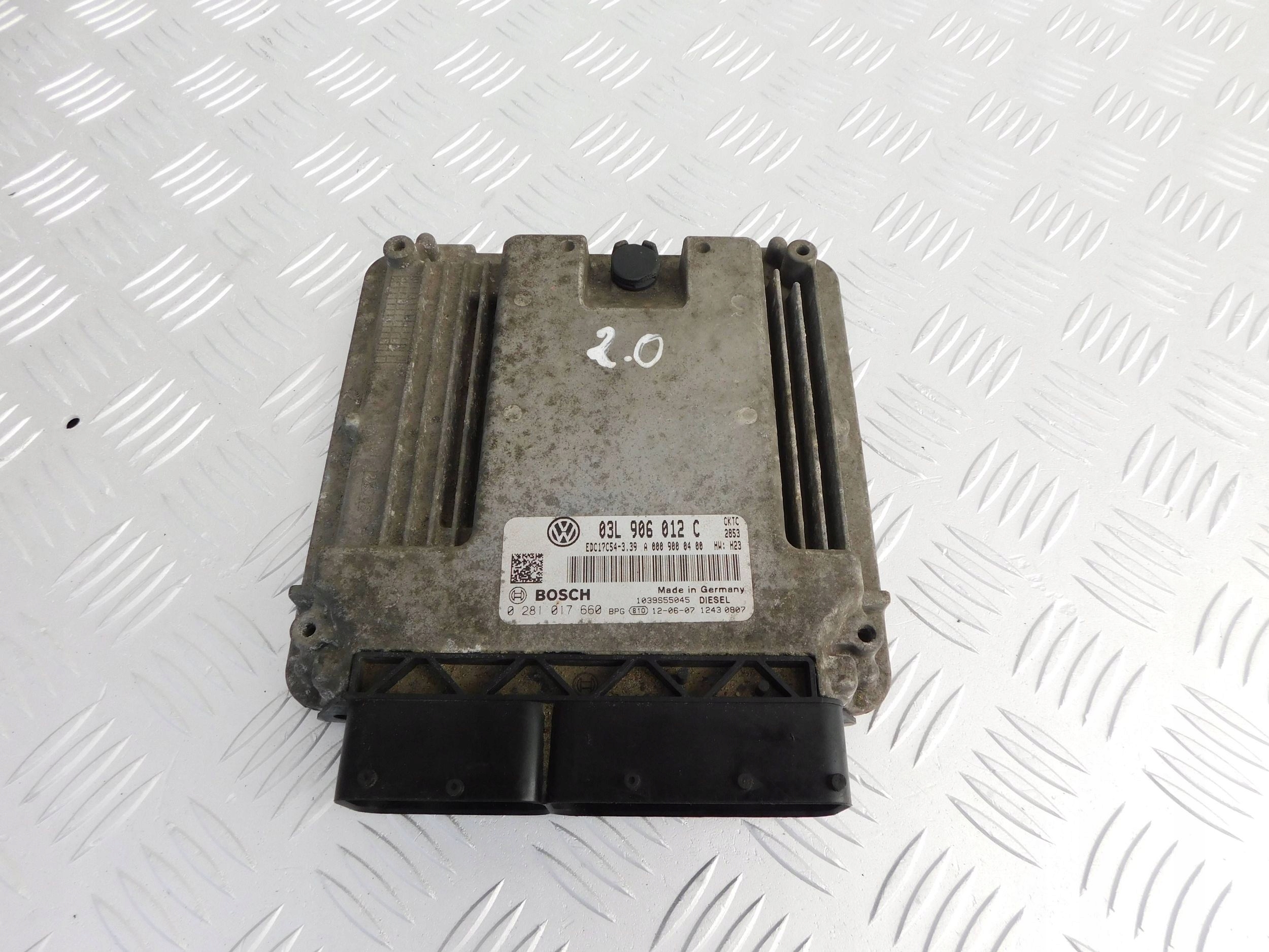 VW CRAFTER 2.0 computer Centralina Motore OEM 03L906012C