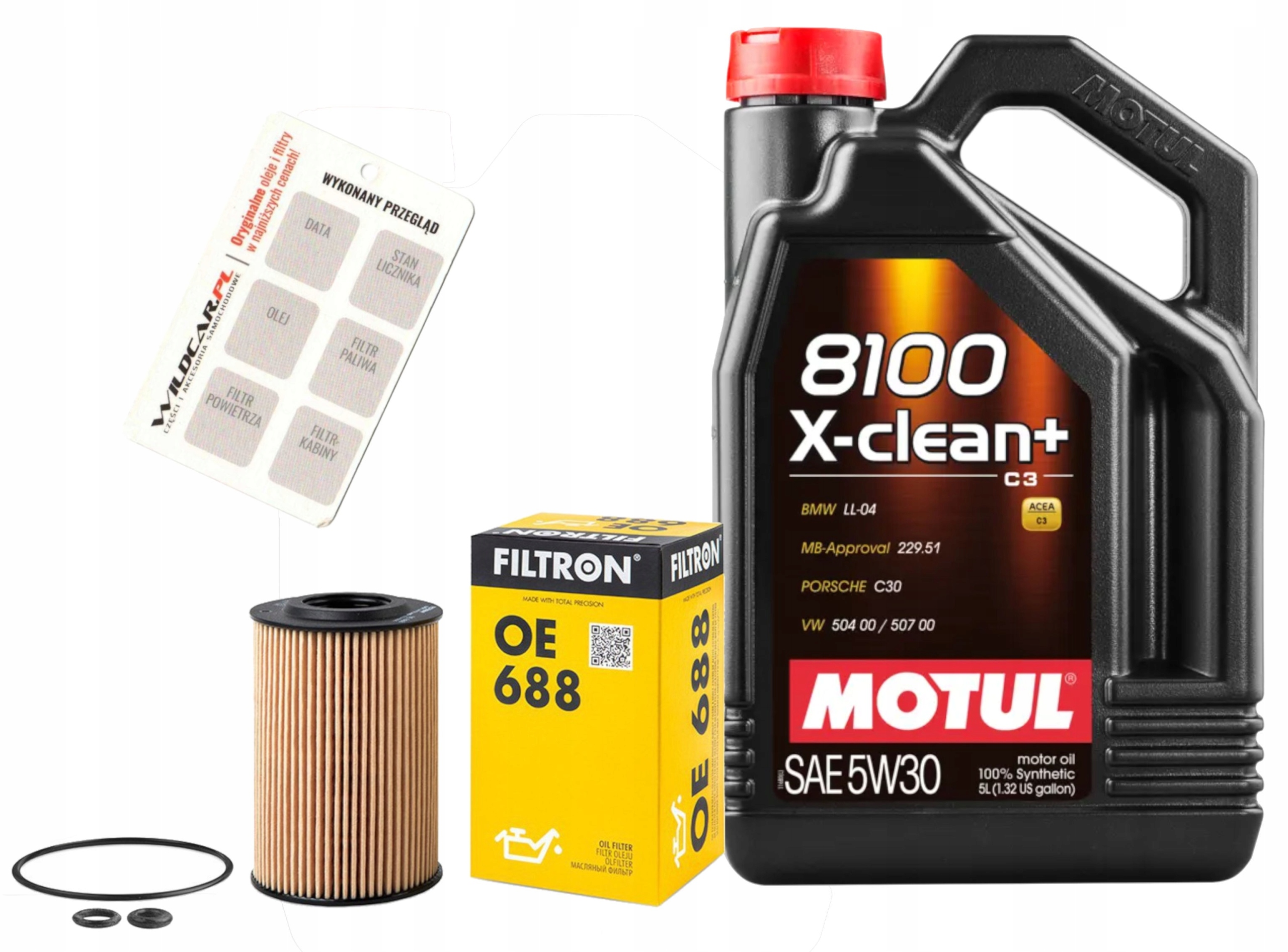 Filter olej 5W30 Audi Seat Škoda Vw 1.6 2.0 Tdi