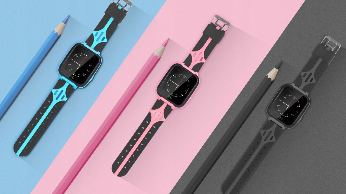 SMARTWATCH DLA DZIECKA DZIECI GPS APARAT CZARNY Wodoszczelność tak
