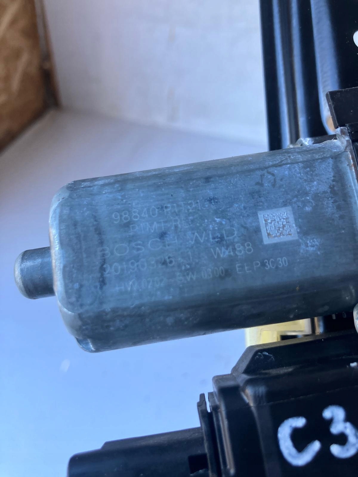 window regulator left rear part C3 AIRCROSS 98840-P1T21