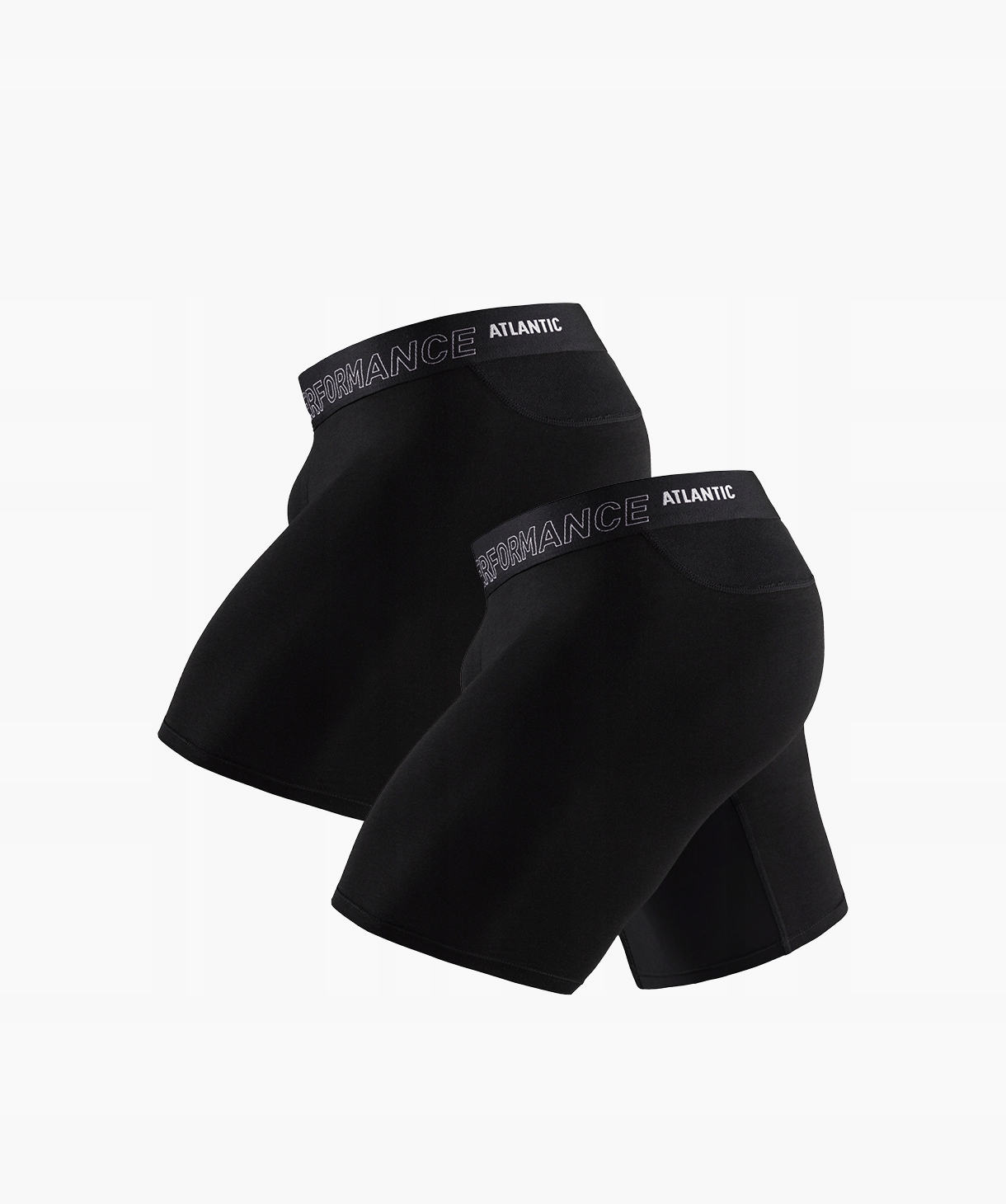2-PACK Bokserki męskie długie Performance szorty sportowe Atlantic L