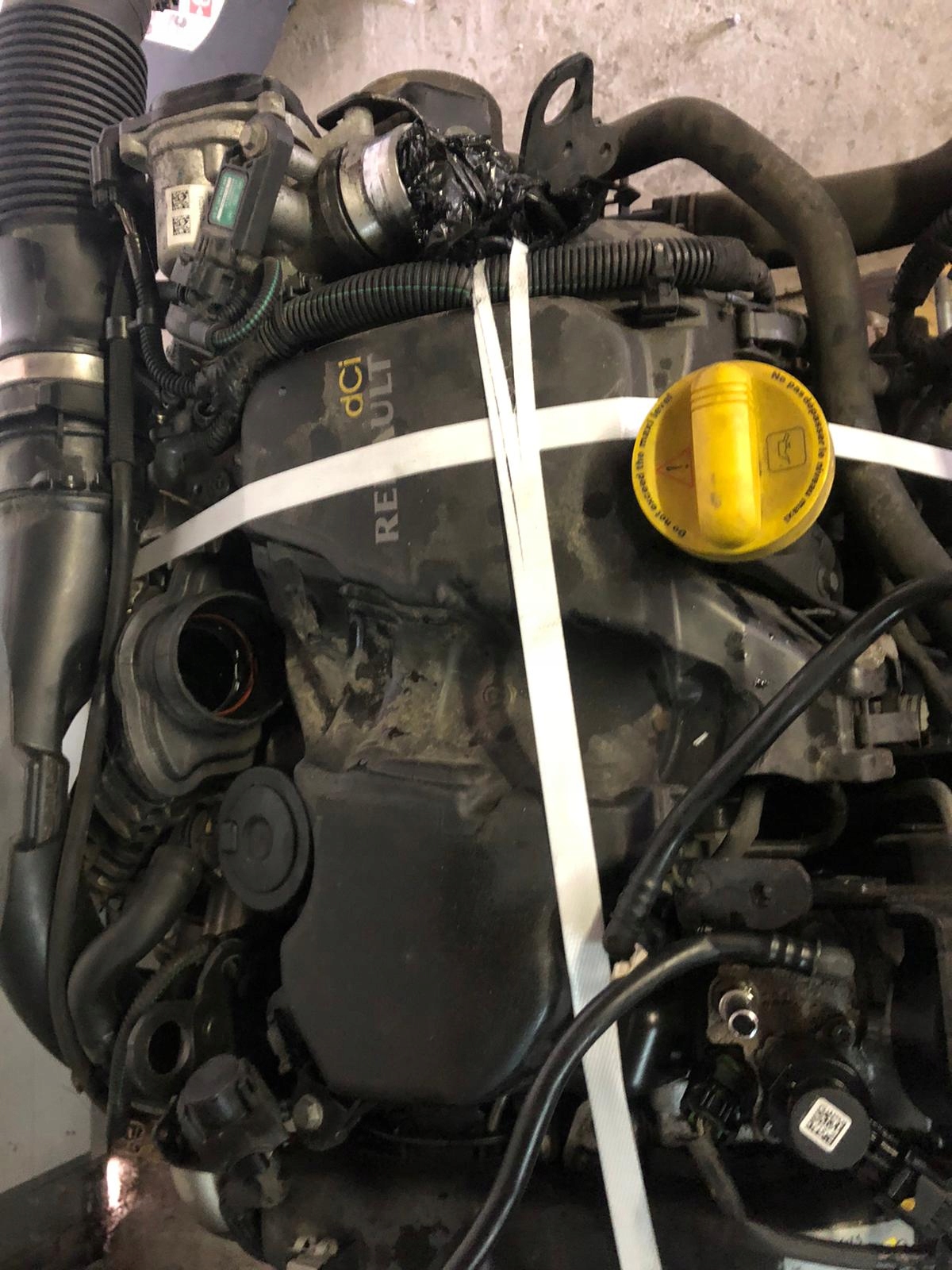 engine complete nozzles TURBO 1.5 DCI K9K 612 CLIO IV