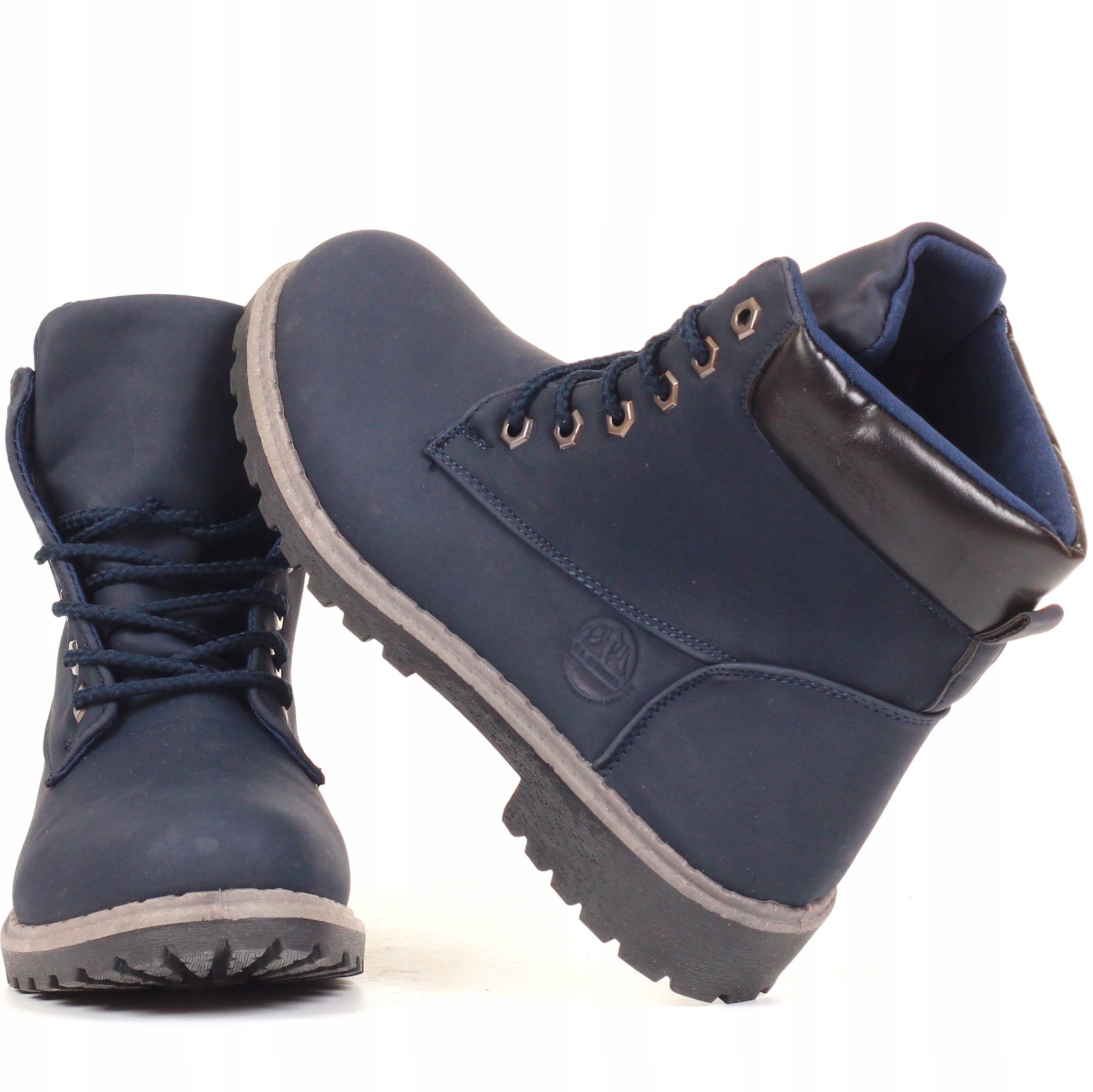 TRAPERY DAMSKIE BOTKI TIMBERKI BUTY WORKERY Materiał zewnętrzny inny