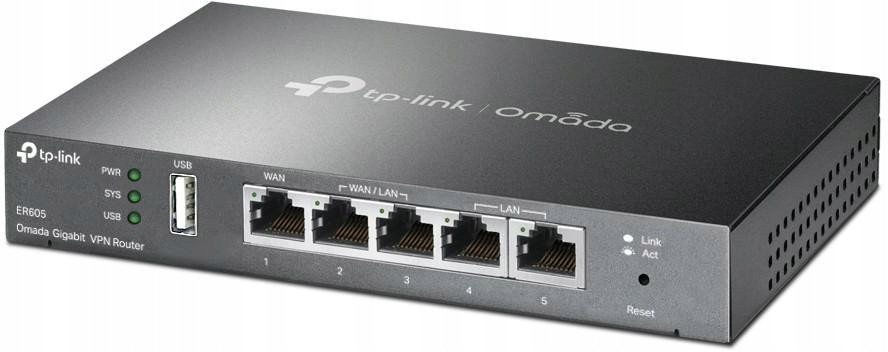 Router Tp-link TL-ER605 Vpn Safestream Multi-wan Router