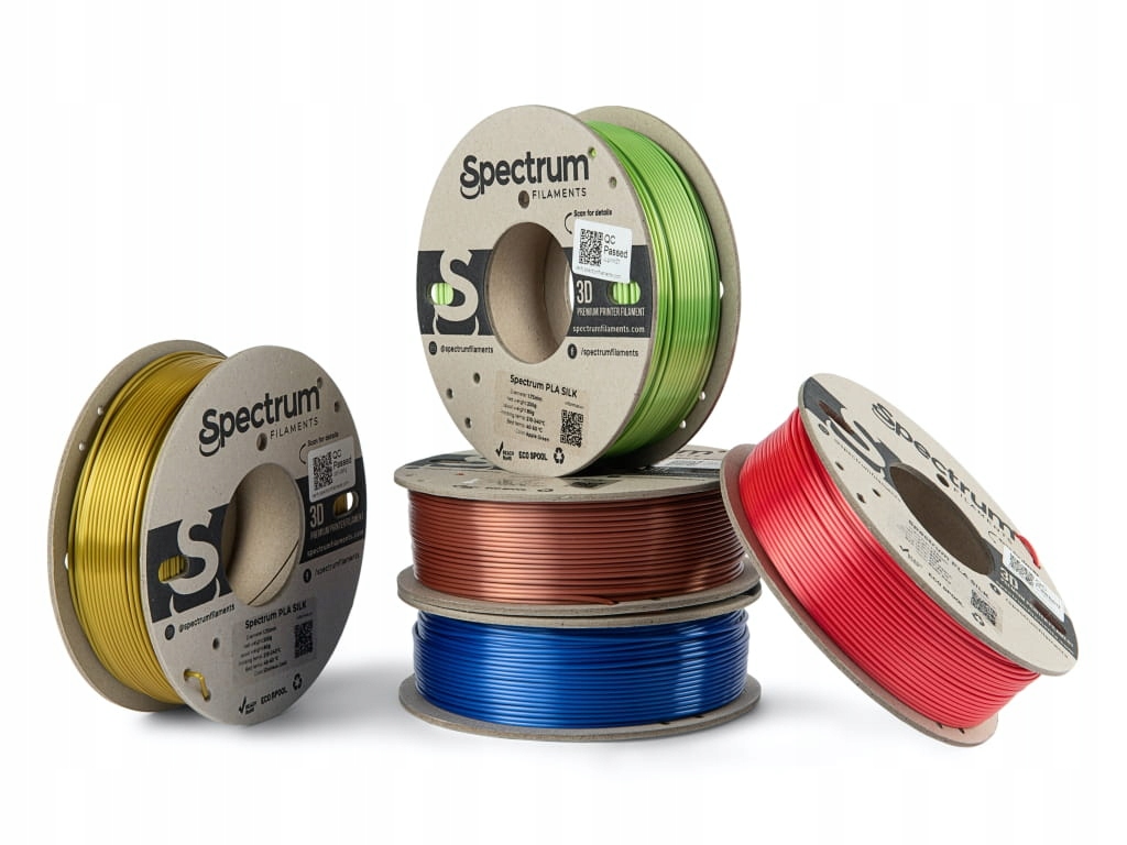 Filament Spectrum Pla Silk 1,75mm 5x250g mix kolorów
