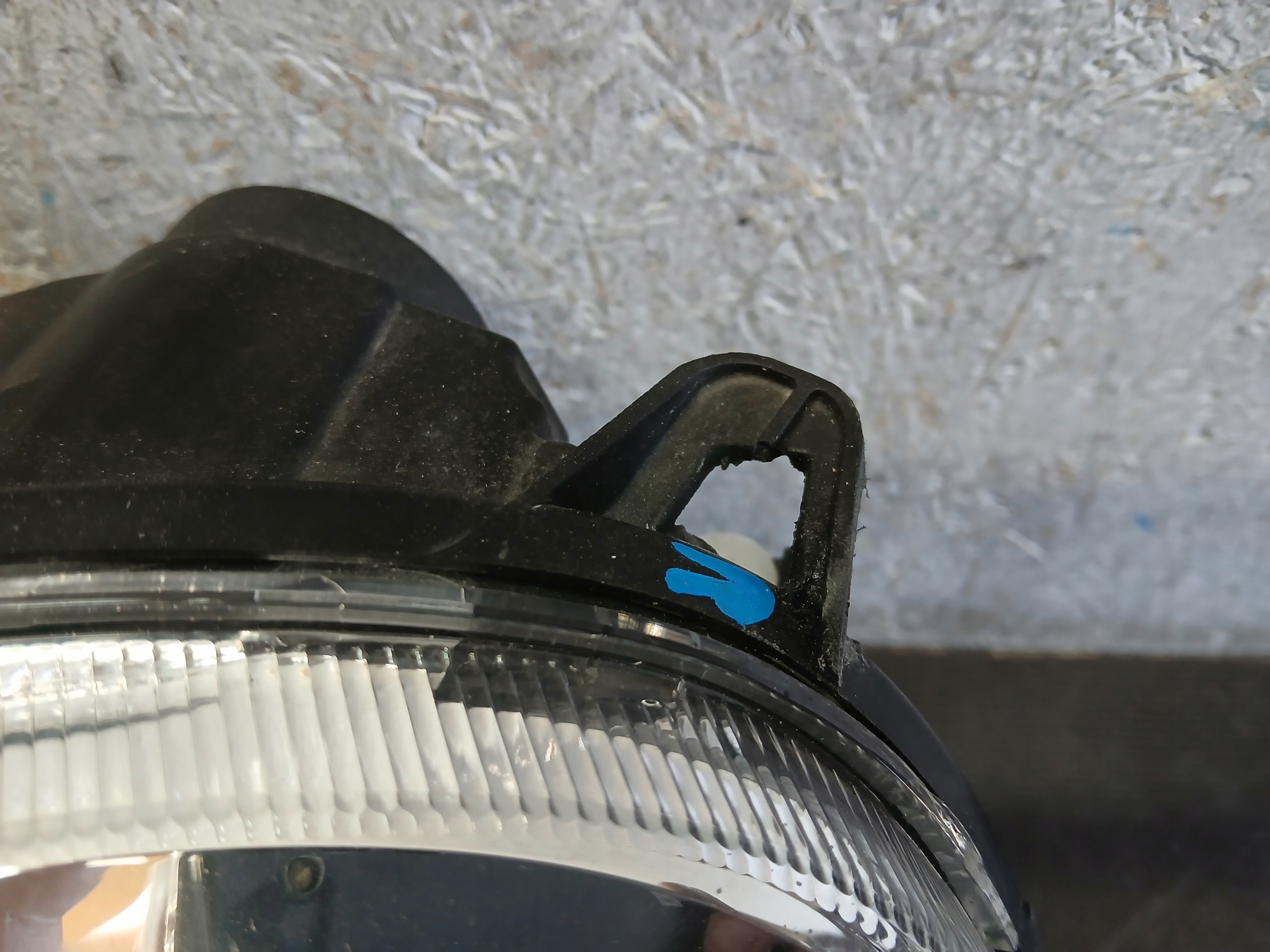 light front left FIAT 500 LIFT lens