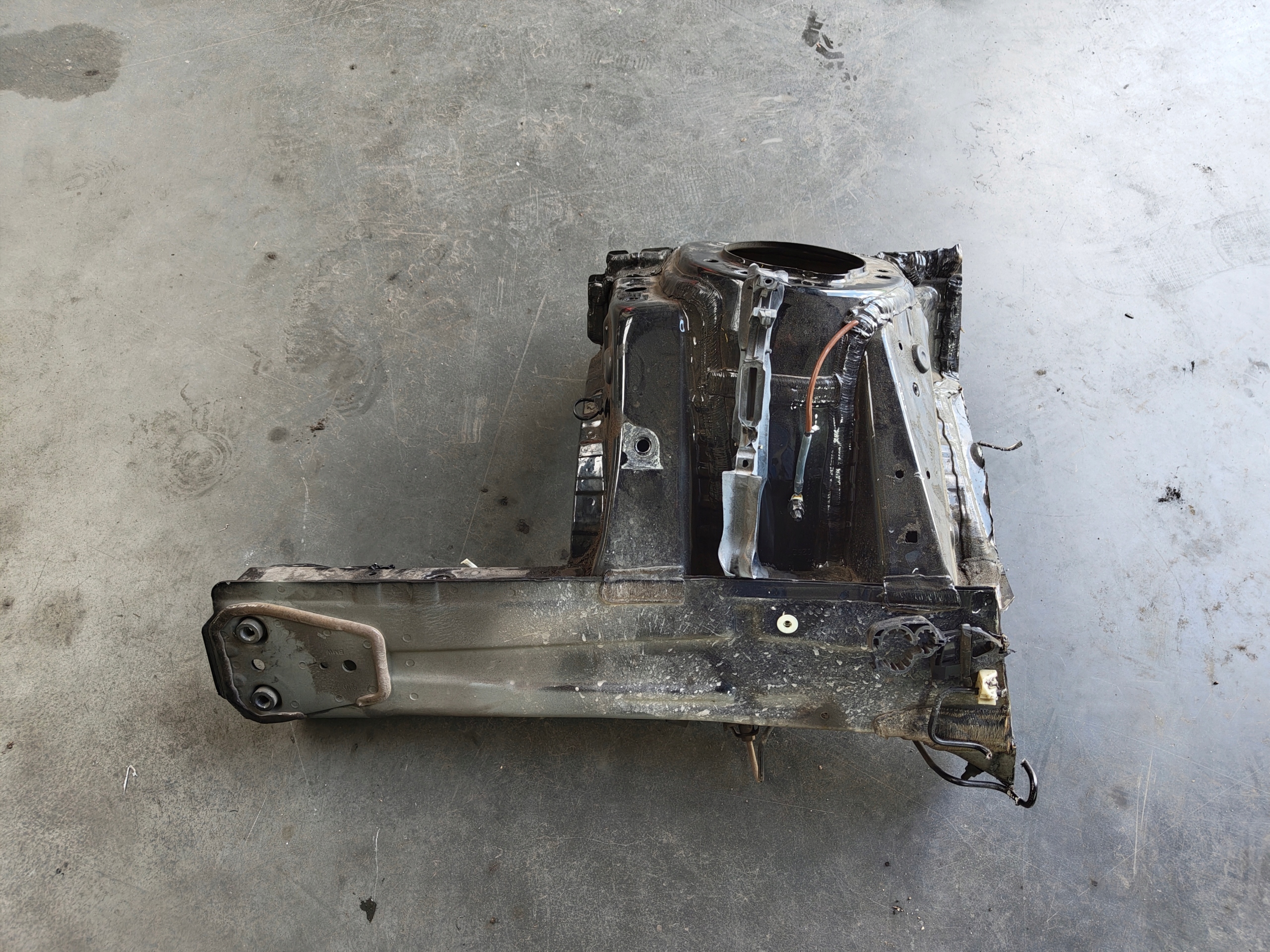 MINI F56 LCI quarter quarter placement right front