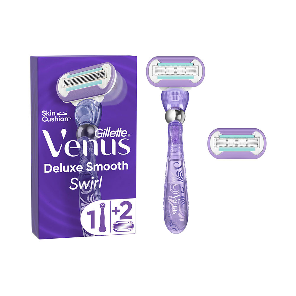 Gillette Venus Swirl Smooth holicí strojek 2 náhradní hlavice