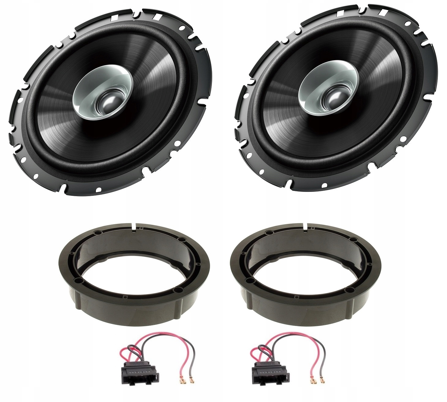 Pioneer TS-G1710F Reproduktory vzdálenosti 165 mm Seat Škoda Vw (od roku 1996)