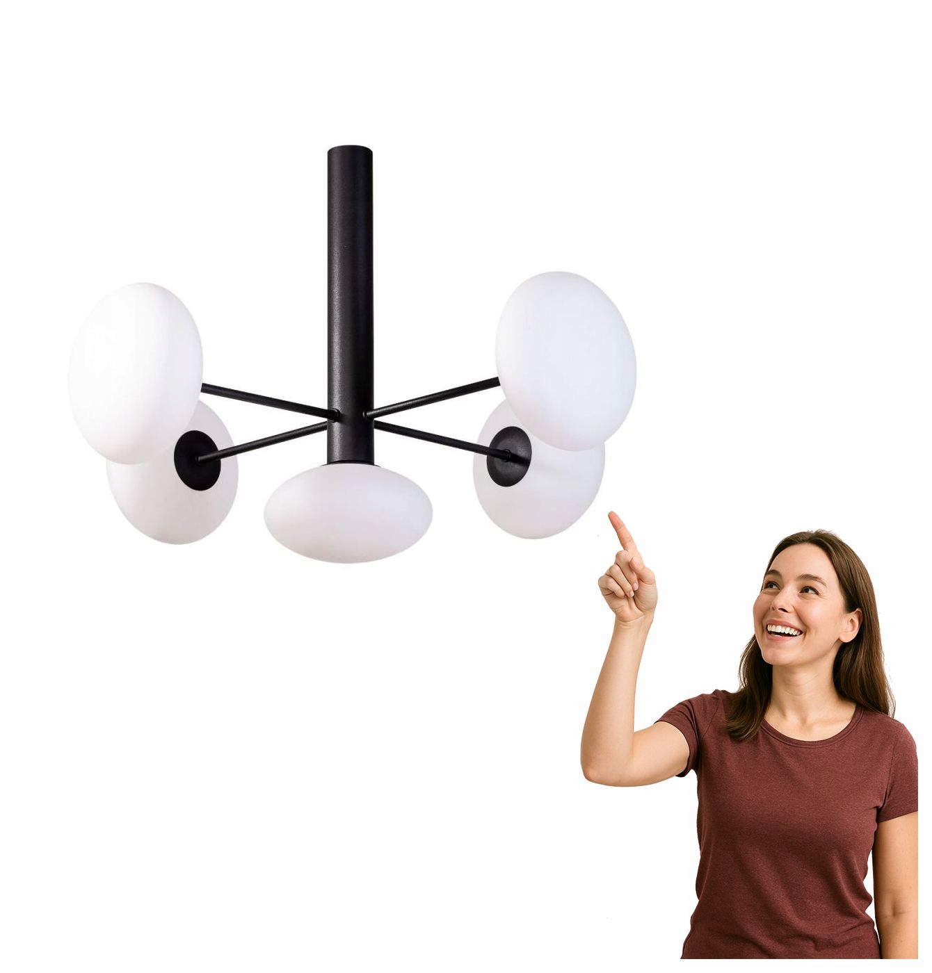 Stropná lampa Omi 1198 Zuma Line