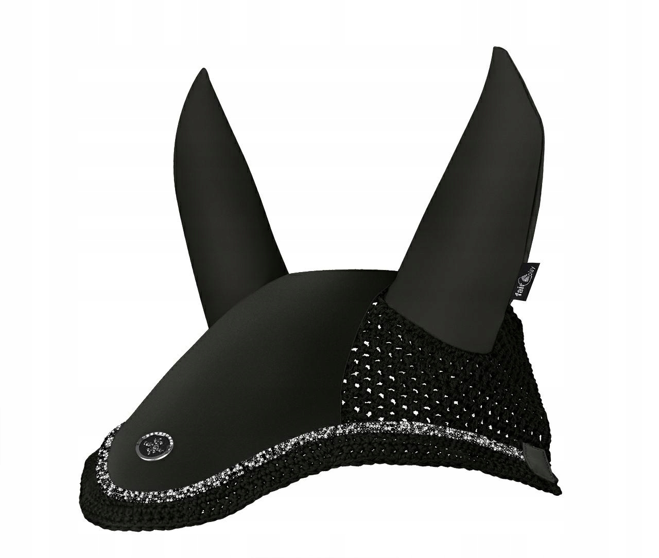 Ochrana Sluchu pro koně Fair Play Nephrite, černá barva, velikost Full