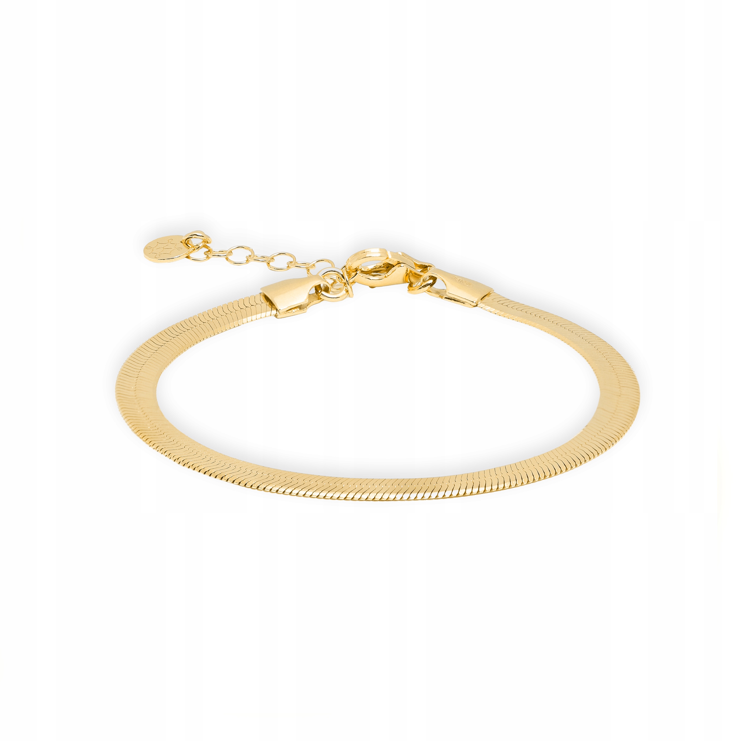 Bransoletka pozłacana Ania Kruk złota żmijka vintage srebro 925