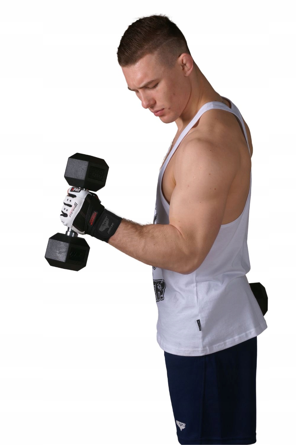 BELTOR RĘKAWICZKI NA SIŁOWNIE STRONG LIFT SYSTEM 3 Z OWIJKĄ ROZMIAR S Kolekcja Rękawice treningowe Strong Lift System 3