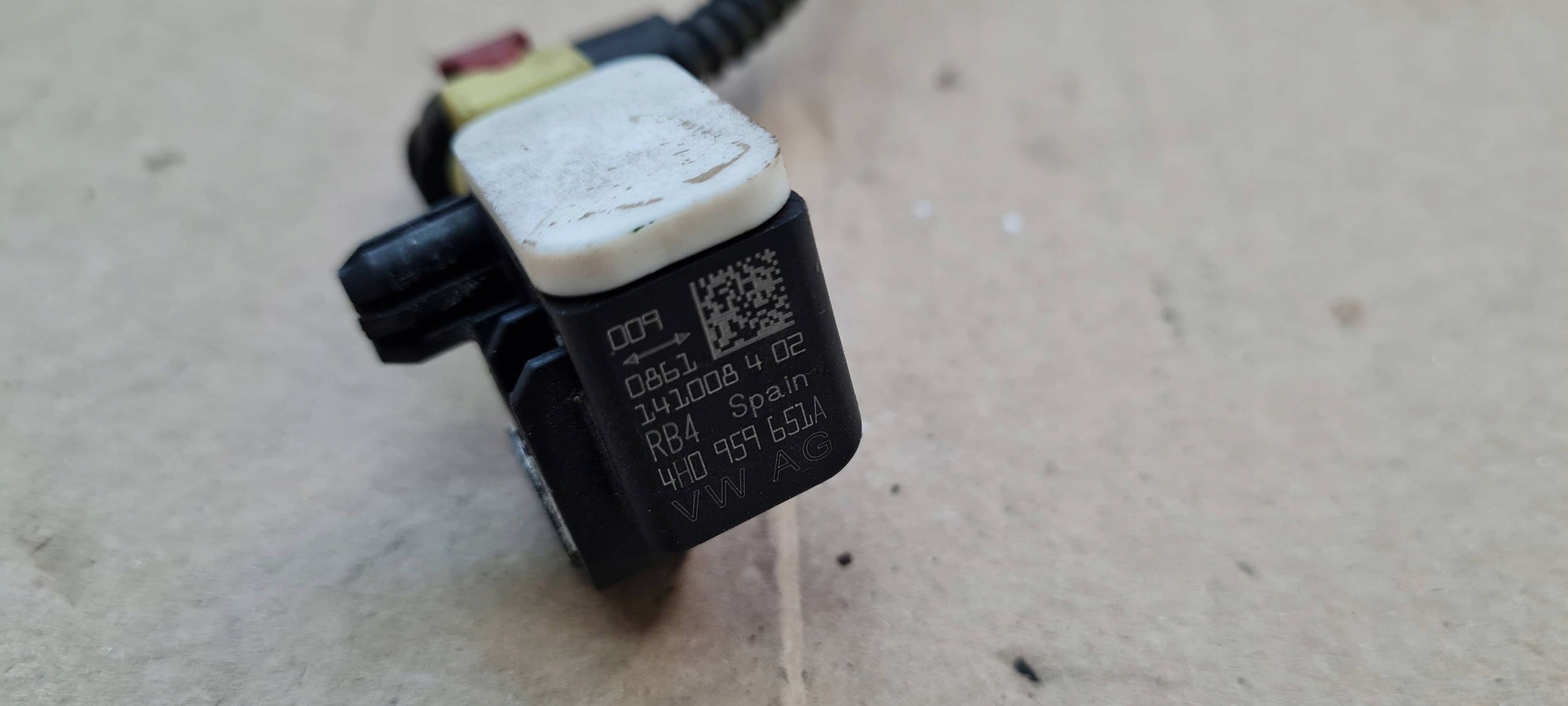 A6 C7 4G Beschleunigungssensor Crashsensor KOSTKA Connector Contact 4H0959651A A7 4G