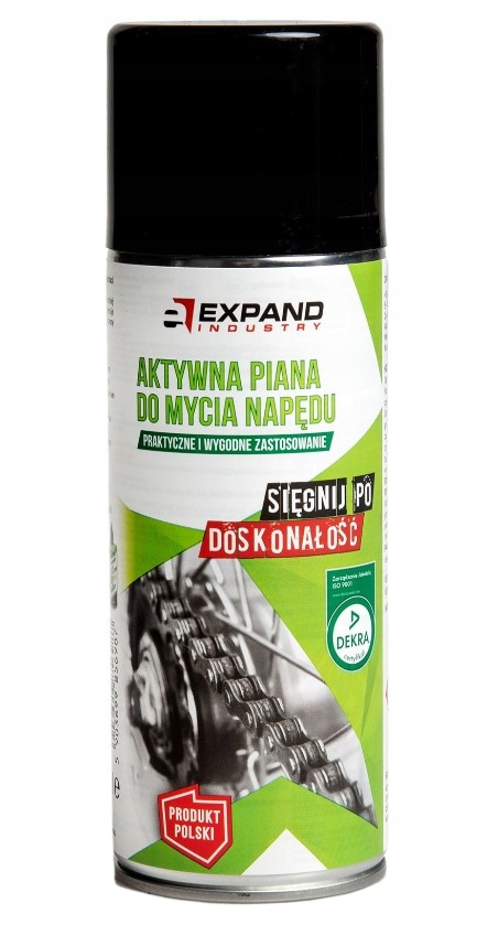 

Aktywna piana do mycia napędu roweru Expand 400ml