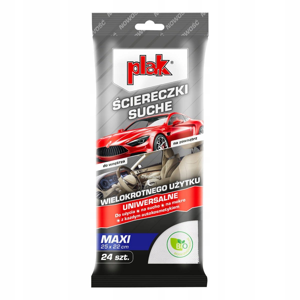 Ściereczki Plak Scpls-suche/maxi 24 szt.