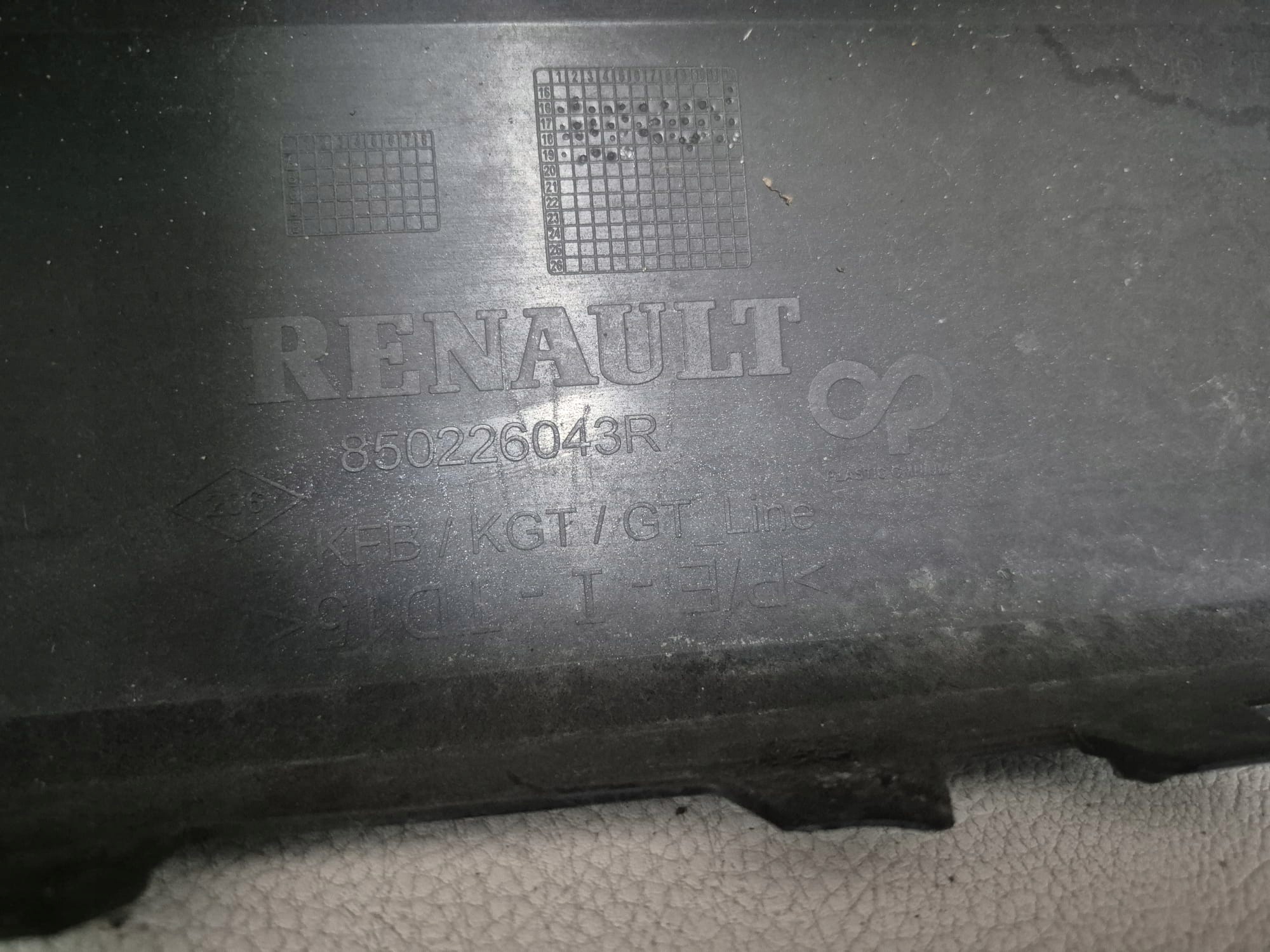 RENAULT MEGANE IV 4 KOMBI 16-24 bumper rear part rear 4XPDC