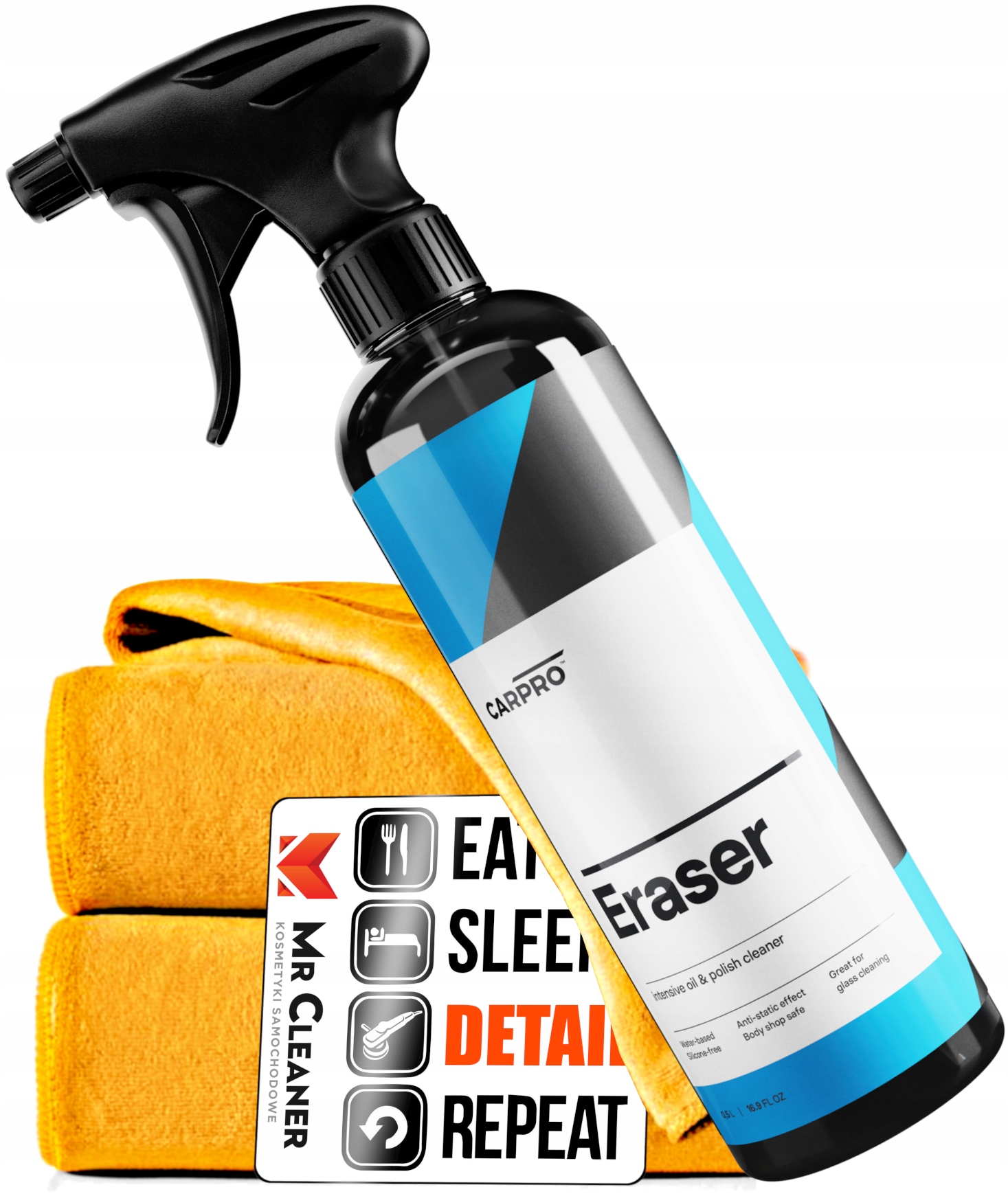 

CarPro Eraser Odtłuszcza lakier przed woskiem 0,5L