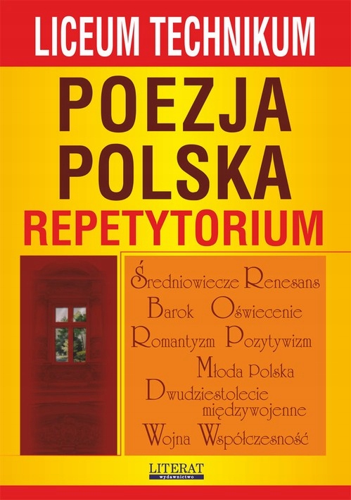 Poezja polska. Repetytorium Liceum, technikum - e-