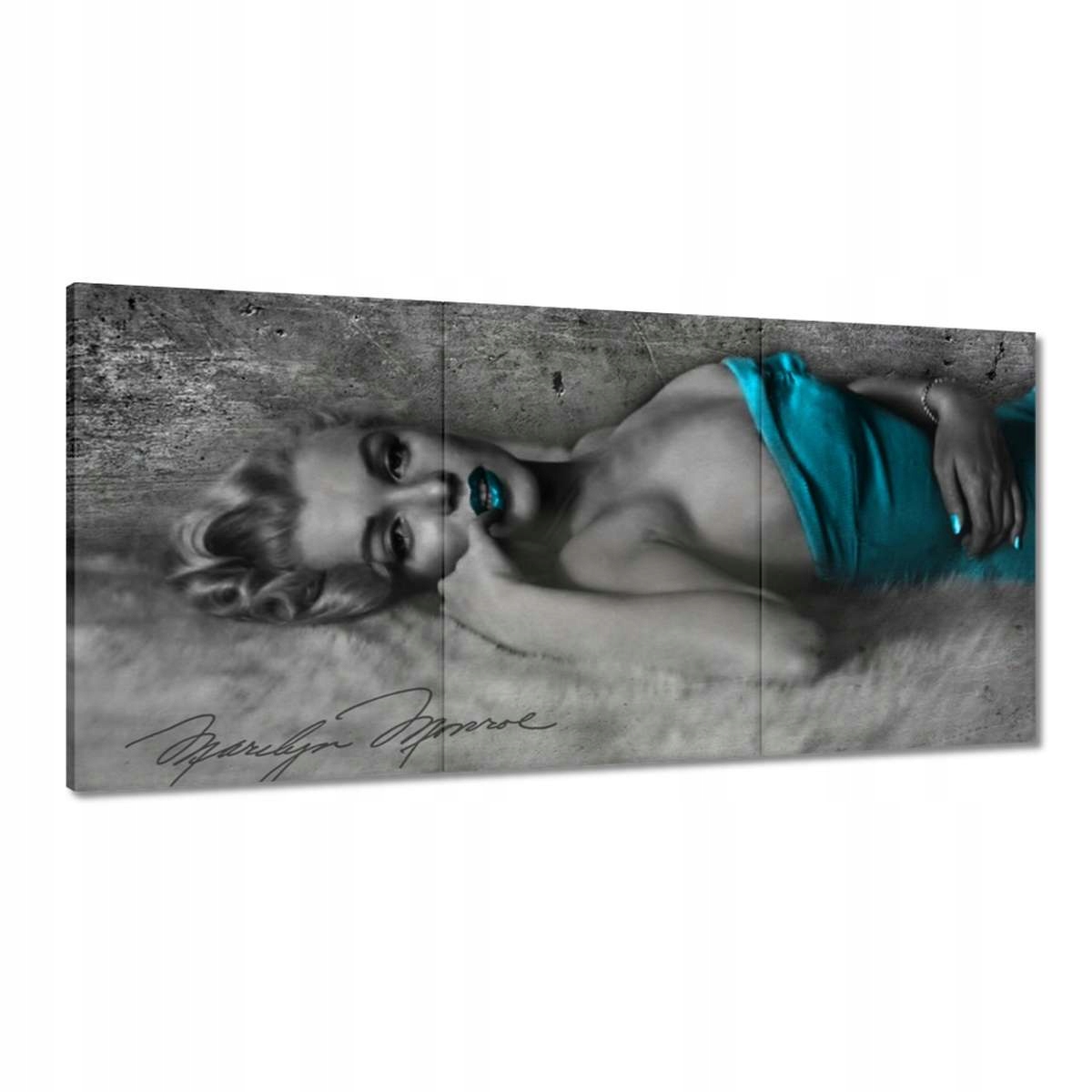 Obrazy 180x90 Marilyn Monroe s ústami