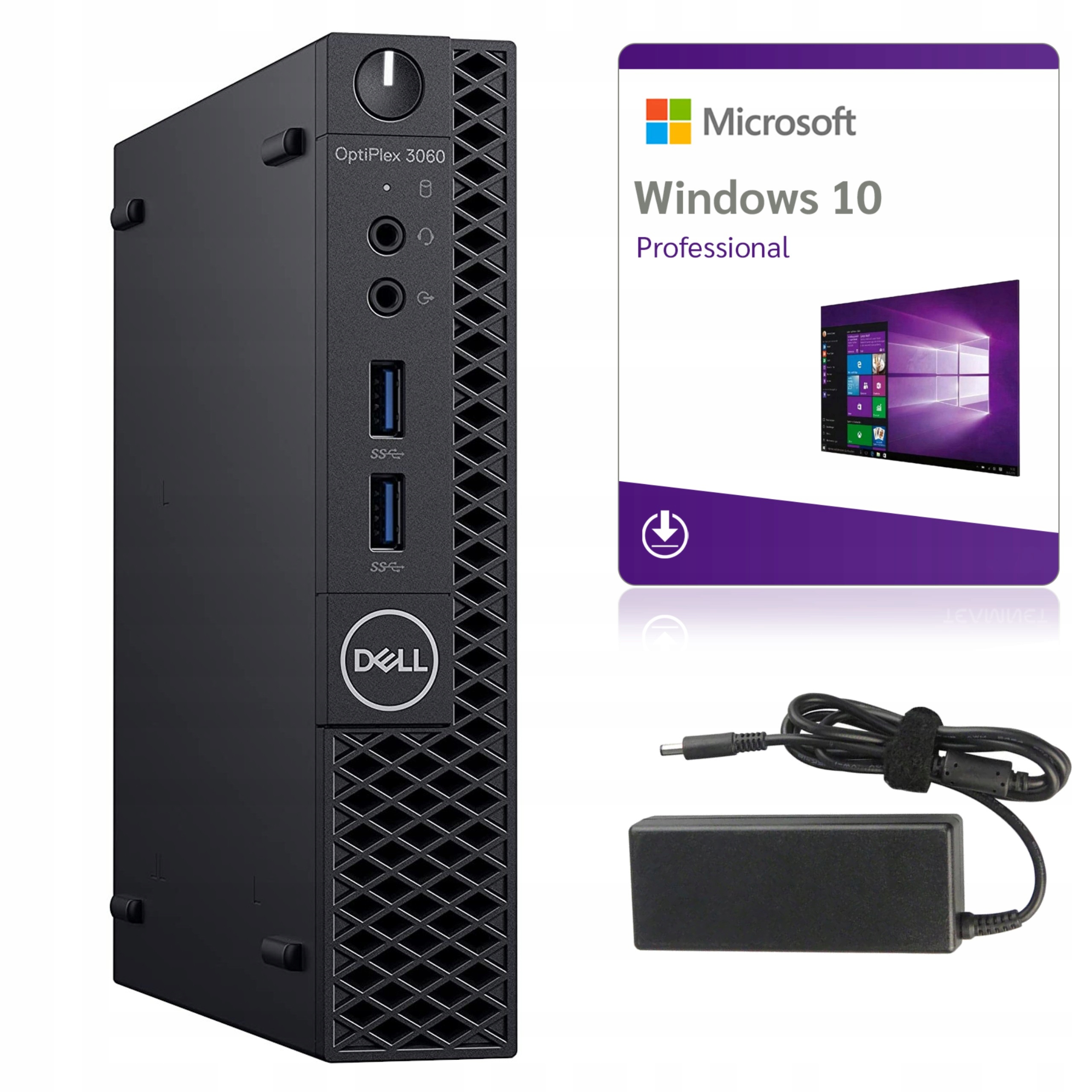 MINIATÚRNY POČÍTAČ DELL OPTIPLEX 3060 MICRO i5-8500T 16GB 256GB SSD W10P