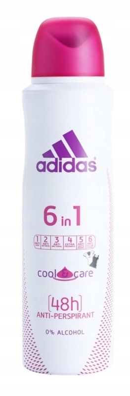 

Adidas Woman 6in1 Cool&Care aerozol 150ml