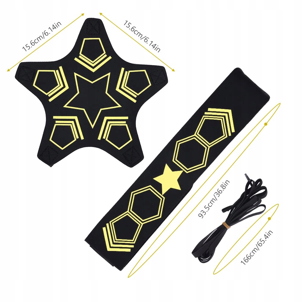 PAS TRENINGOWY DO PIŁKI NOŻNEJ REGULOWANY OPASKA DO TRENINGU PODAŃ STRZAŁÓW Marka inna