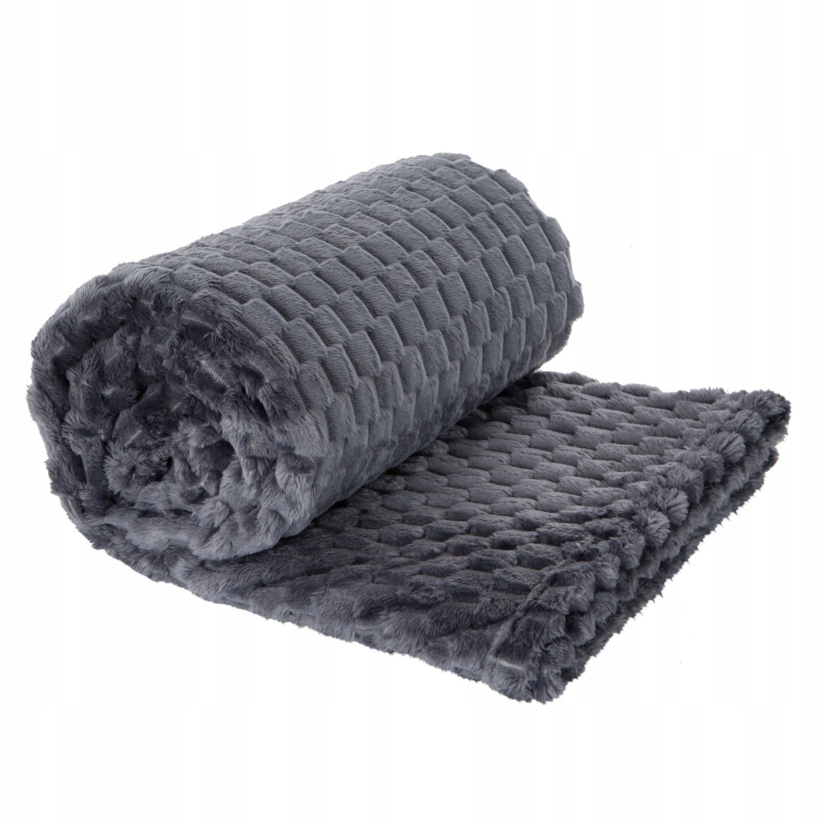 Koc 170x210 na Łóżko Tłoczony Mikrofibra Miękki Puszysty Cindy6 Narzuta Rodzaj koc