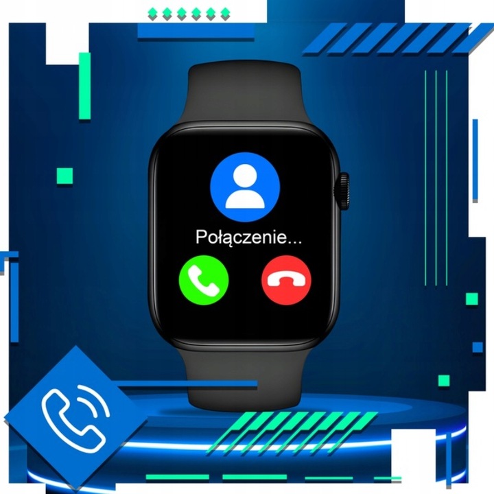 SMARTWATCH zegarek SMARTBAND Puls Krokomierz AMOLED Indukcja Model inny