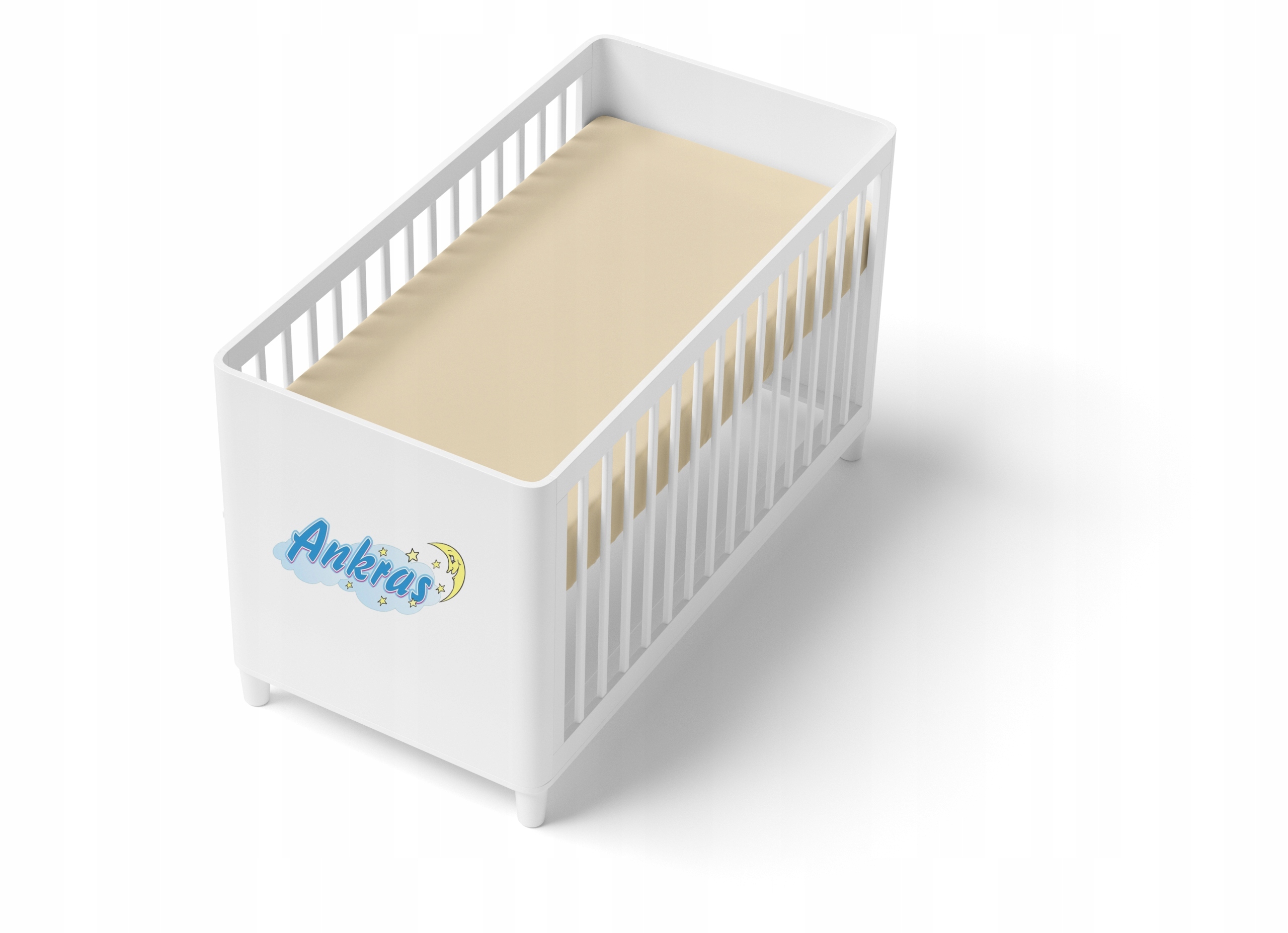 PRZEŚCIERADŁO BAWEŁNIANE DO ŁÓŻECZKA 140x70 Rodzaj z gumką