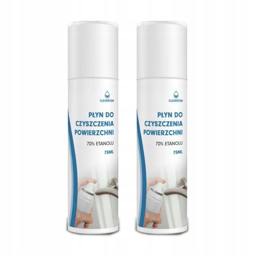 

2x Spray do czyszczenia powierzchni Cleverton