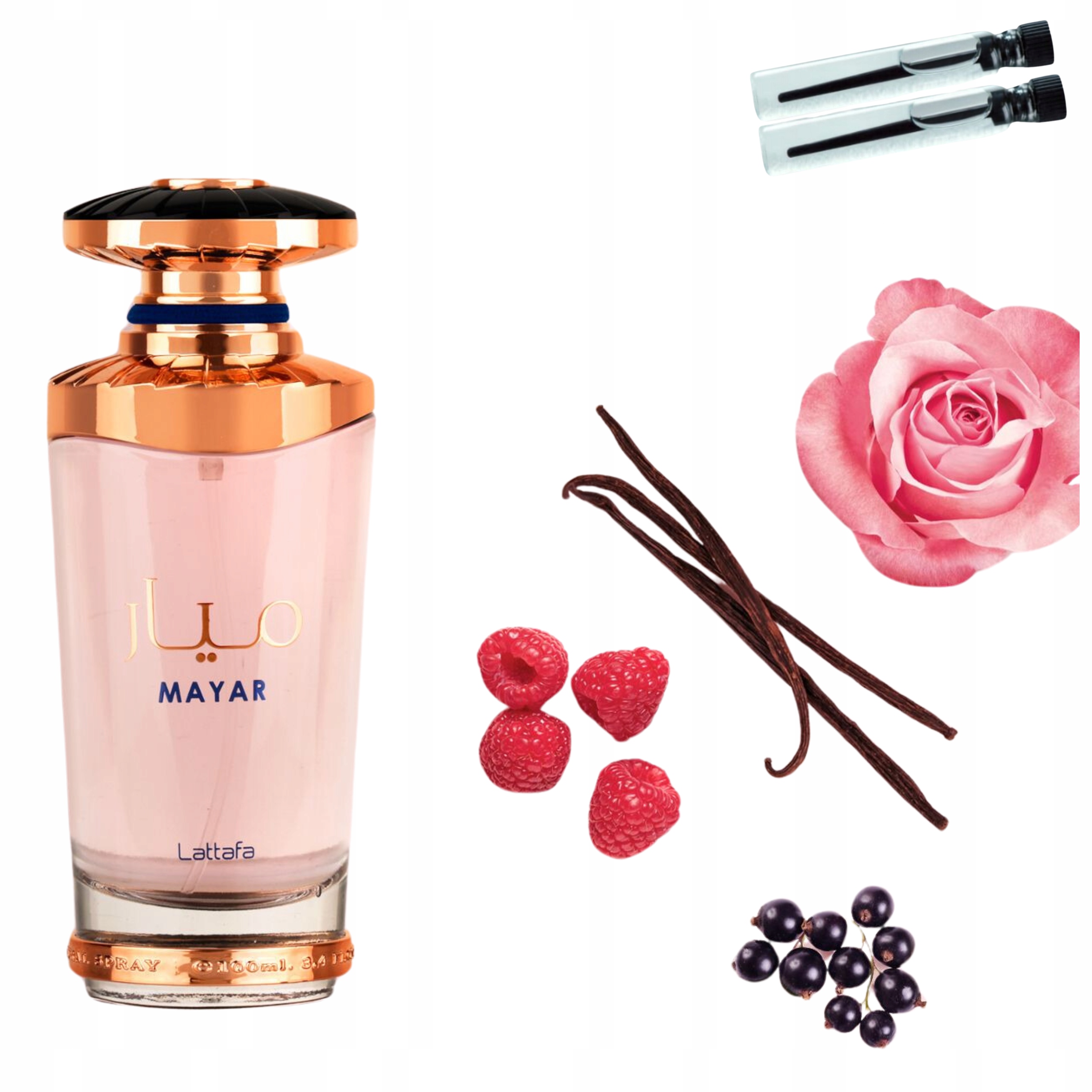 Perfumy Lattafa Spray Mayar 100 ml 2 Próbki