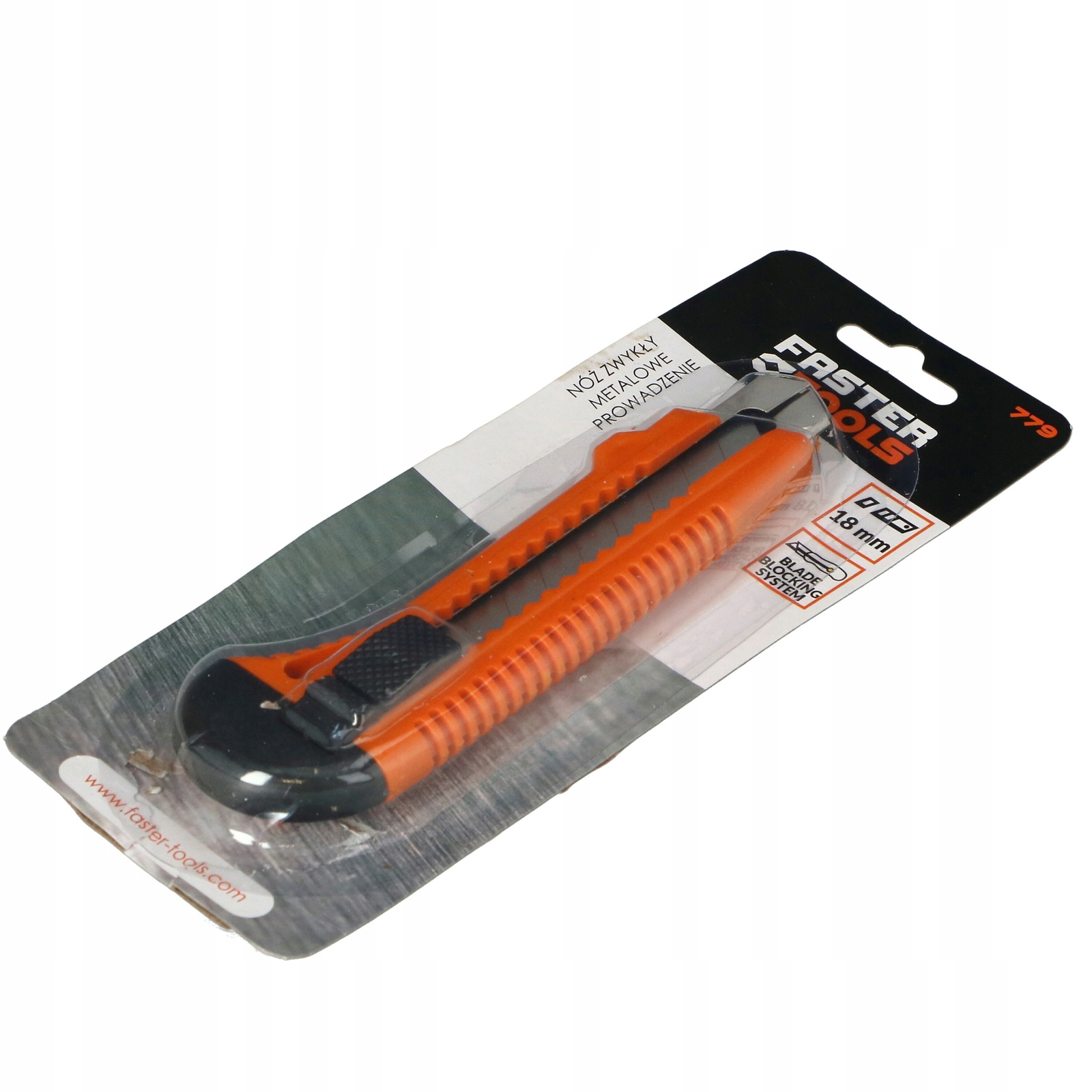 Faster Tools Nůž s kovovým vedením 18, 100 ks