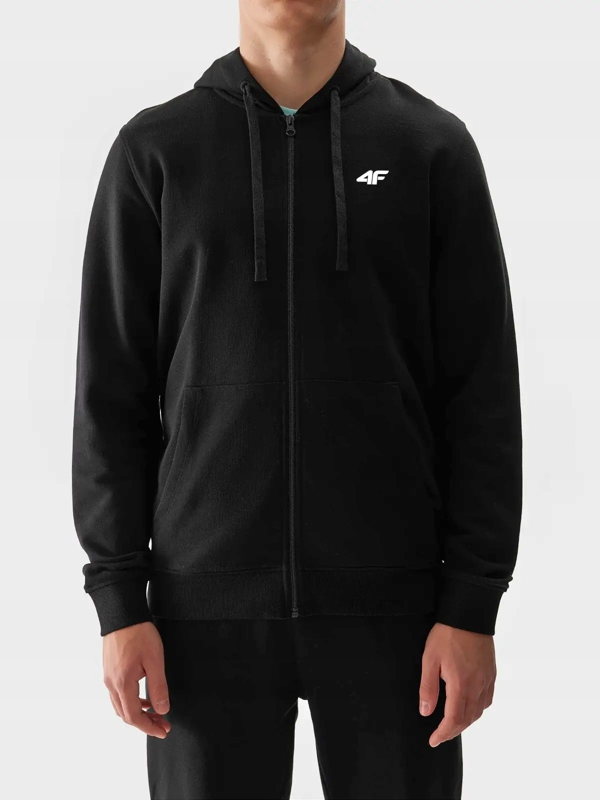 BLUZA MĘSKA 4F ROZPINANA Z KAPTUREM SPORTOWA BAWEŁNA LIMITOWANA W23T1283 Nazwa koloru producenta 20S