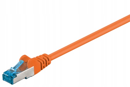 Kabel Lan Patchcord Cat 6A S/ftp Orange 1m
