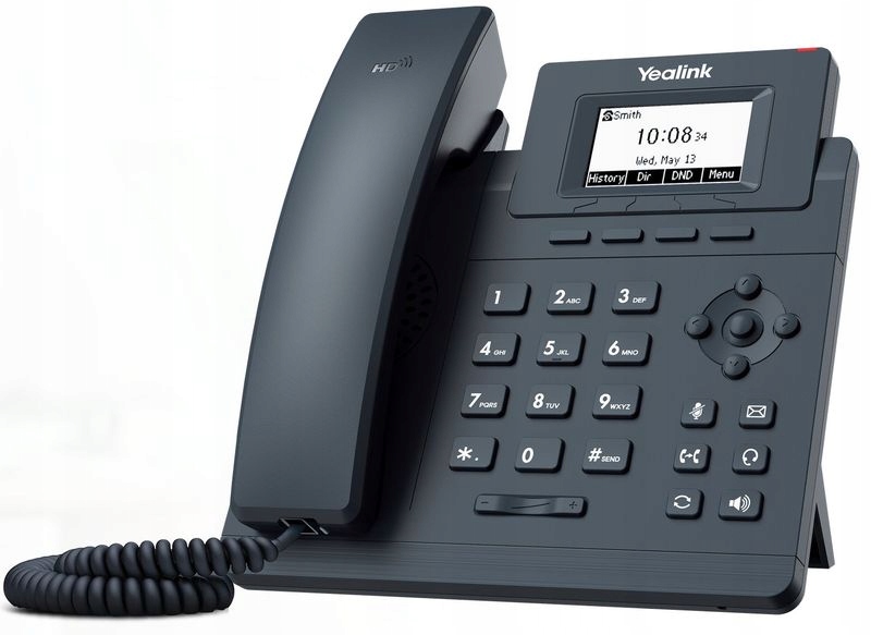Yealink T30P telefon Ip Voip PoE z zasilaczem następca T19P