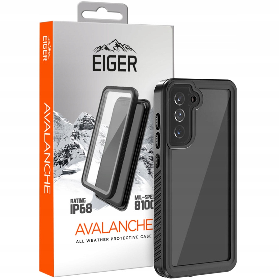 

Etui Eiger IP68 z osłoną ekranu do Galaxy S21 Fe