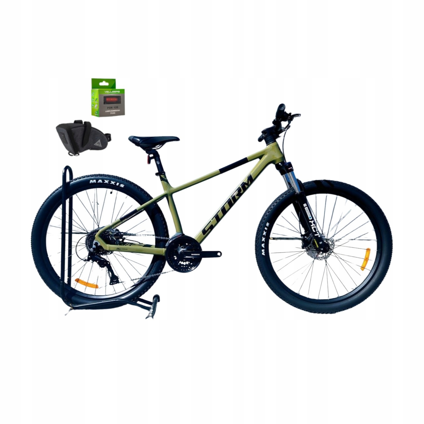 Rower 29 Storm Mtb Trail 2.0 M Acera 3X8 2HT 19" Oliwka-czarny