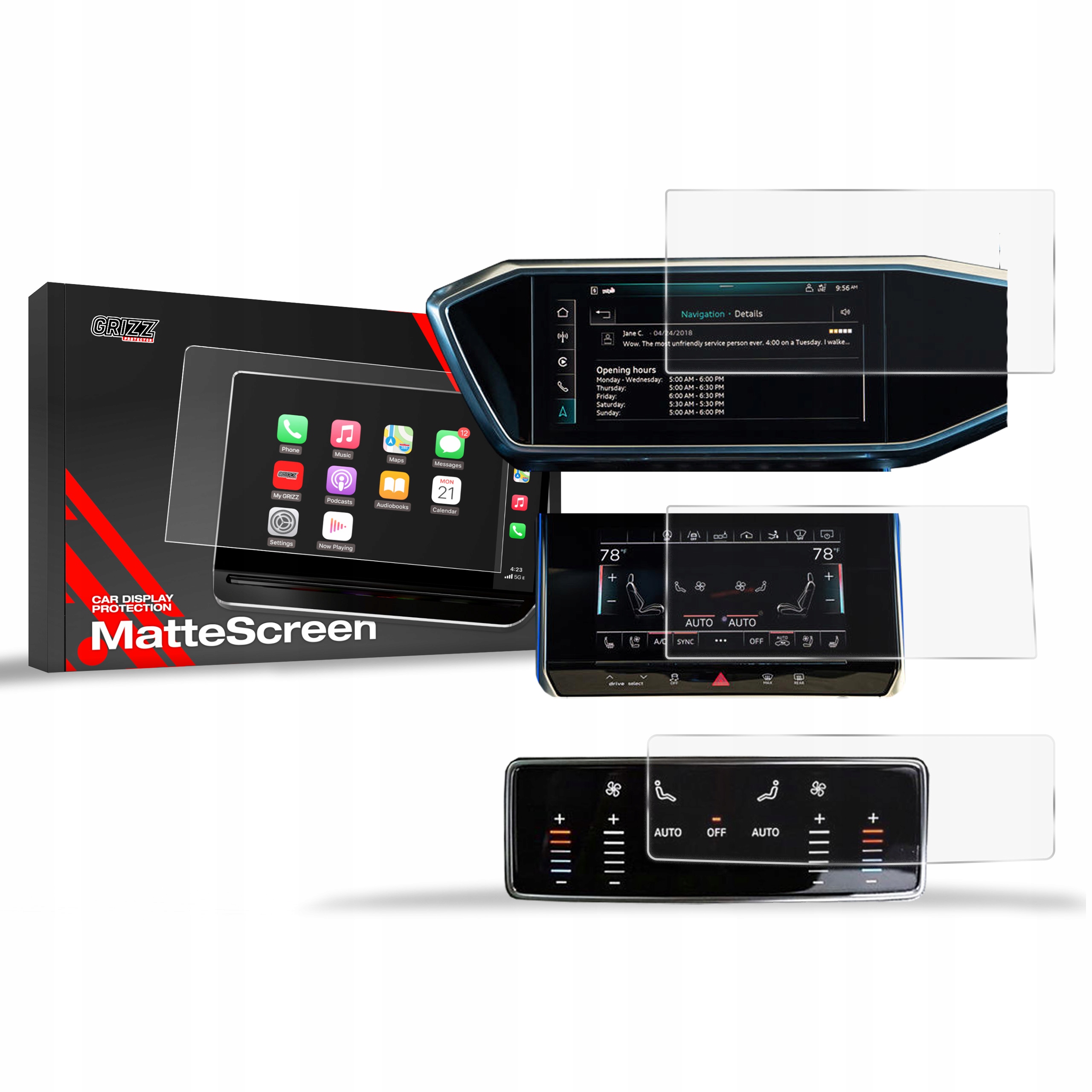 3w1 Folia Antyodciskowa do Audi A6 C8 (2018-2024)