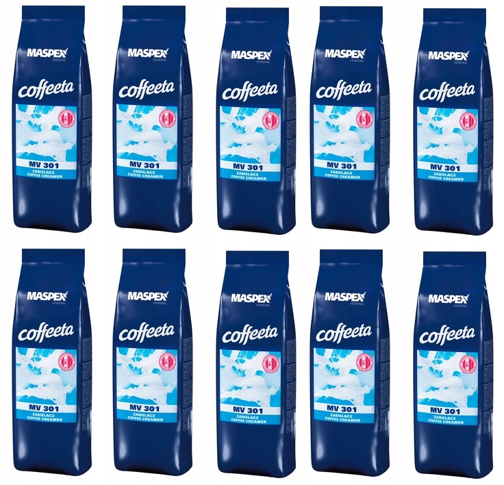 10x 1kg Coffeeta Zabielacz do kawy MV301 Karton