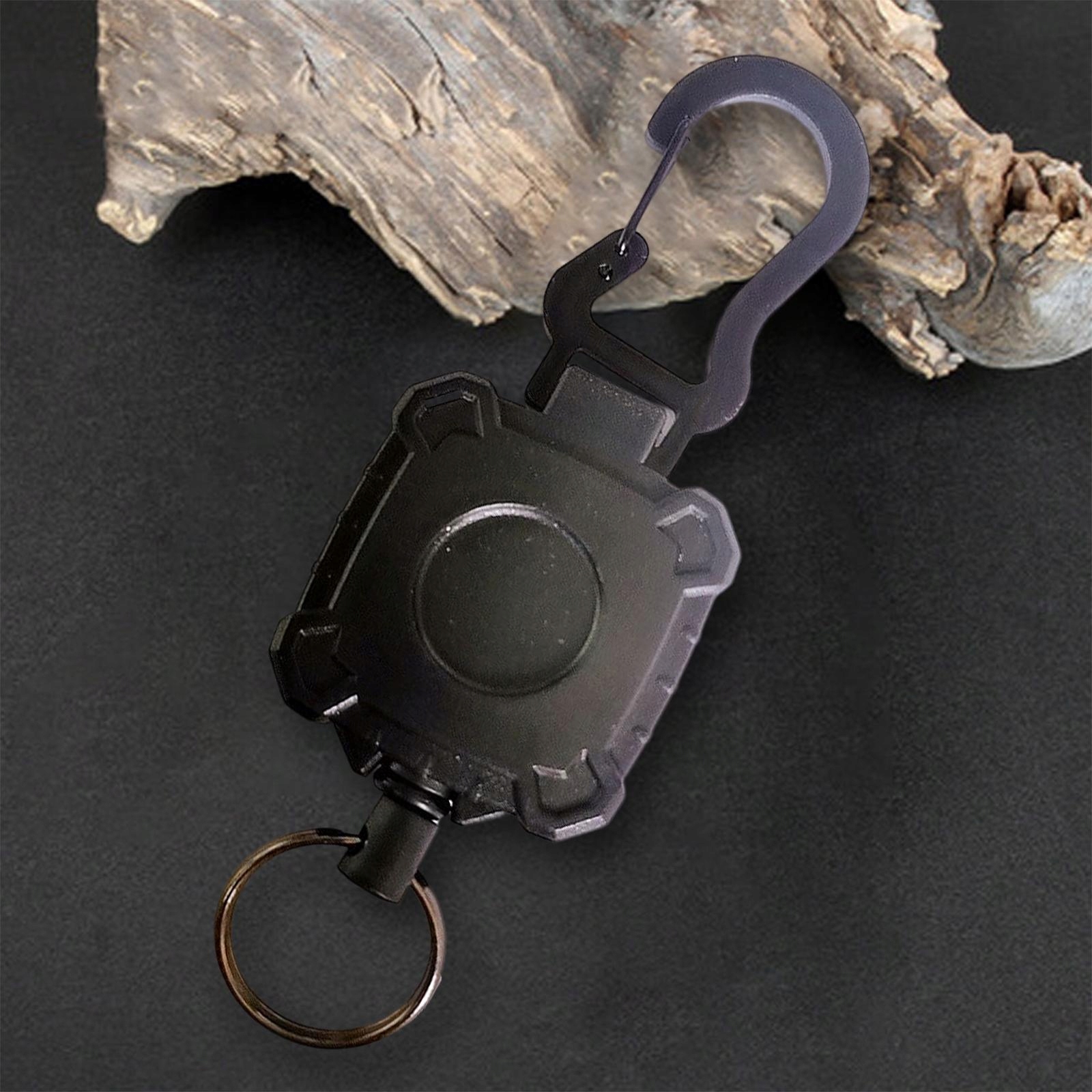 wkv-Metal Keychain Pull Keyring Telescopic Wi