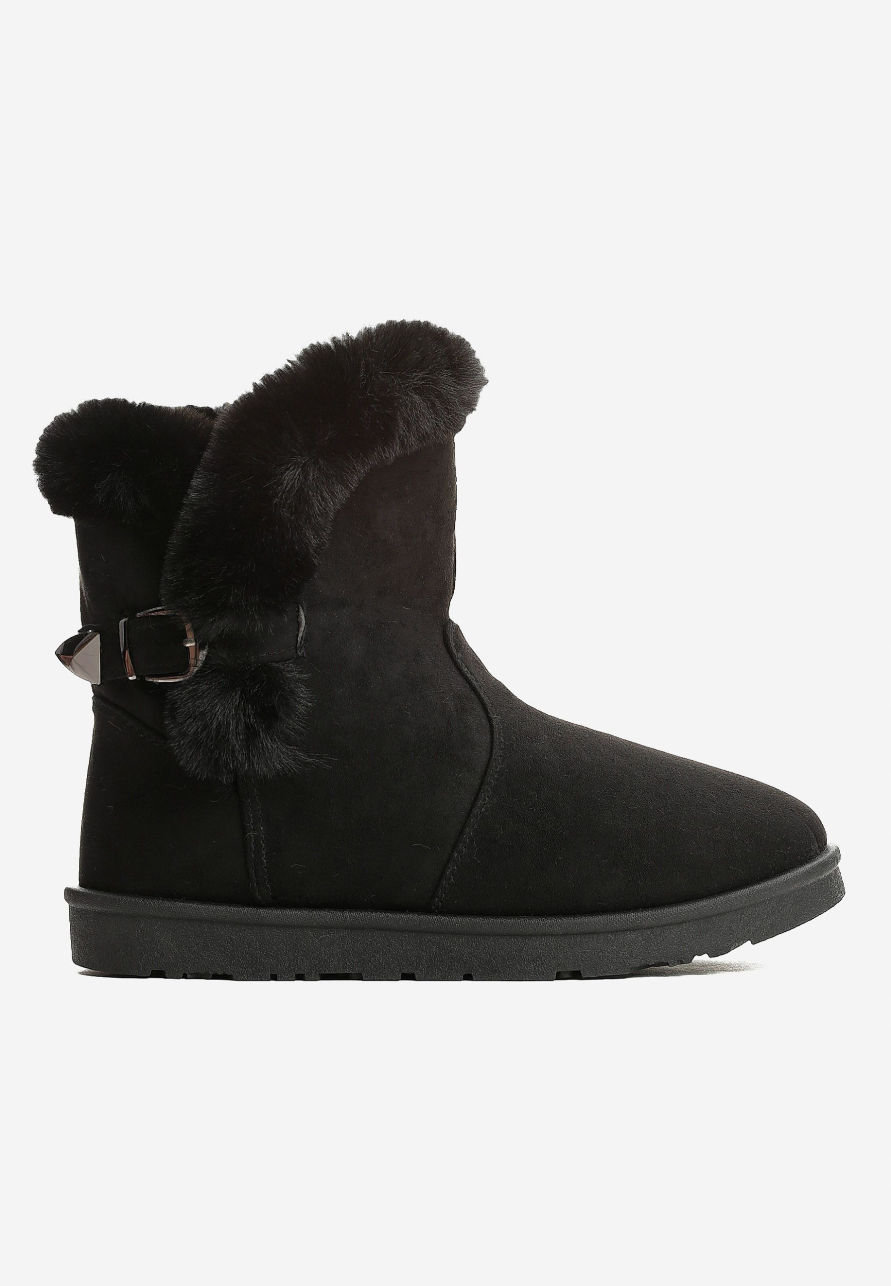 Czarne Śniegowce 39 Rozmiar 39